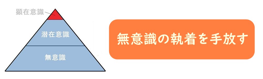 無意識の執着を手放す