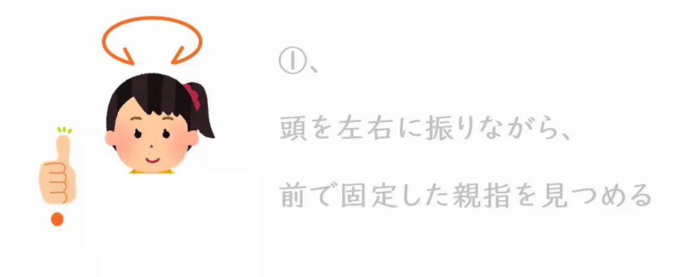 めまい予防体操、小脳トレーニング１